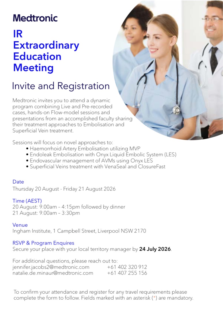 IR Extraordinary Education Meeting invitation